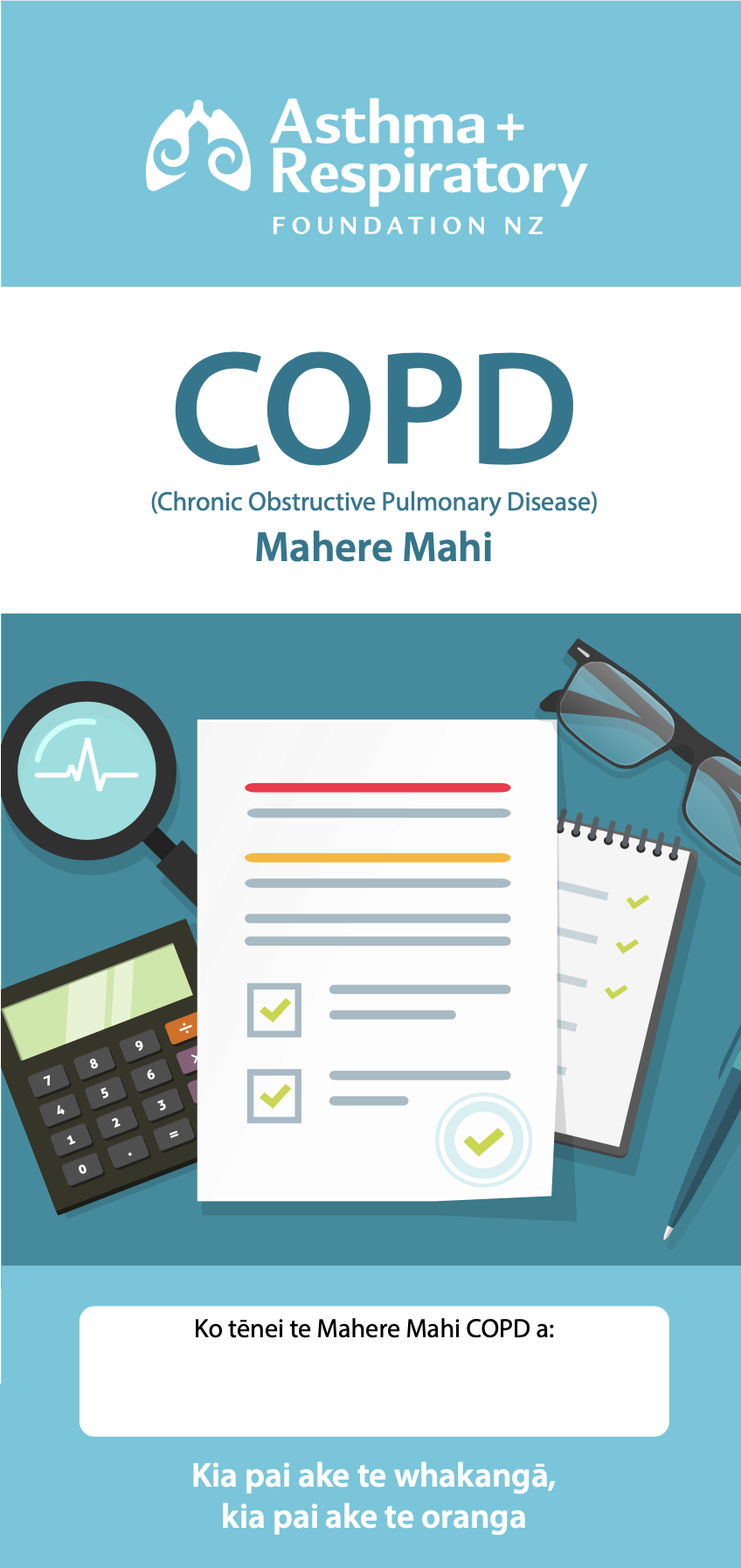 COPD Action Plan - Te Reo Māori