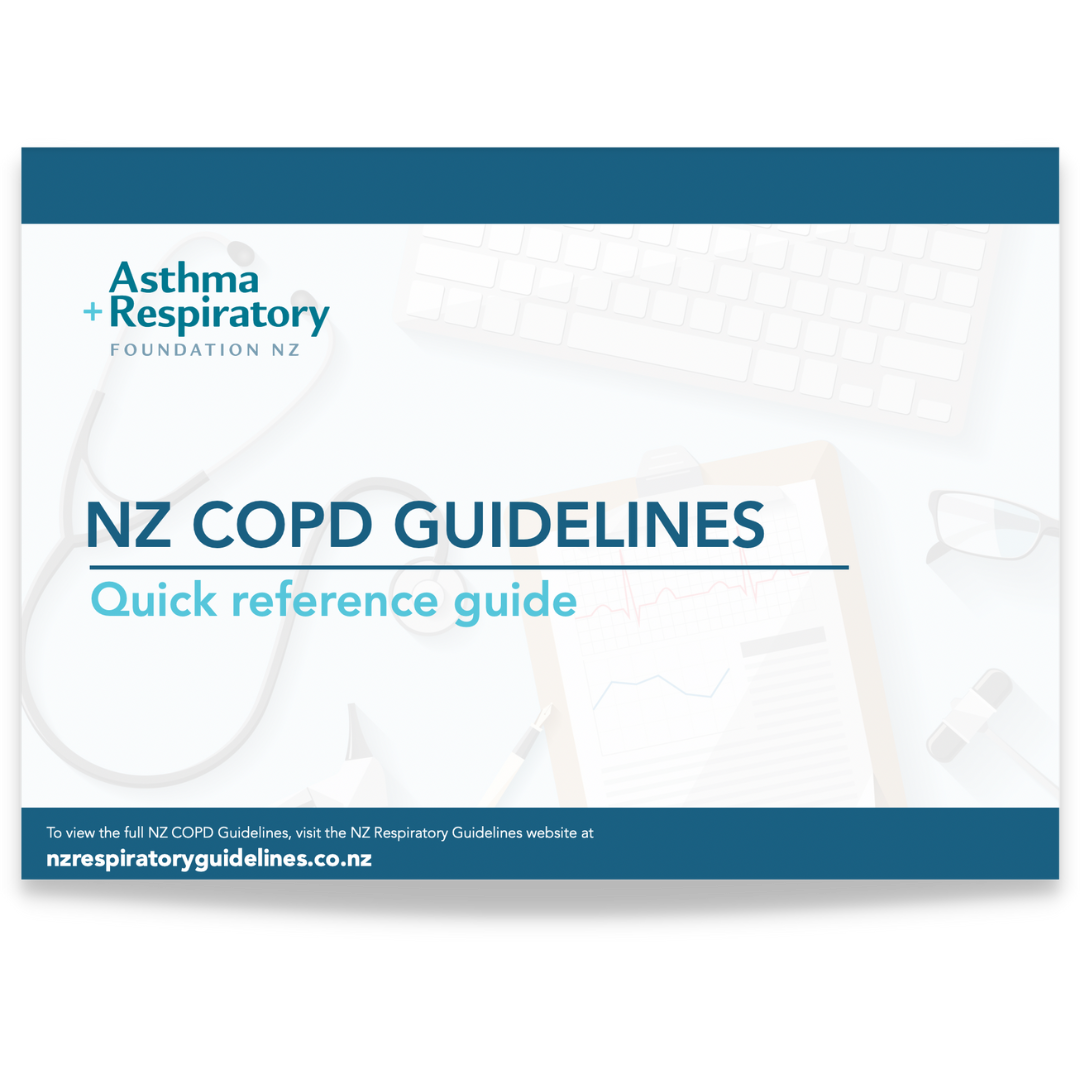 NZ COPD Guidelines - Quick Reference Guide
