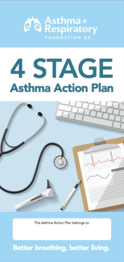 4 Stage Asthma Action Plan English Cover