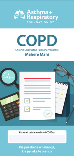 Copd Action Plan Te Reo Māori Cover