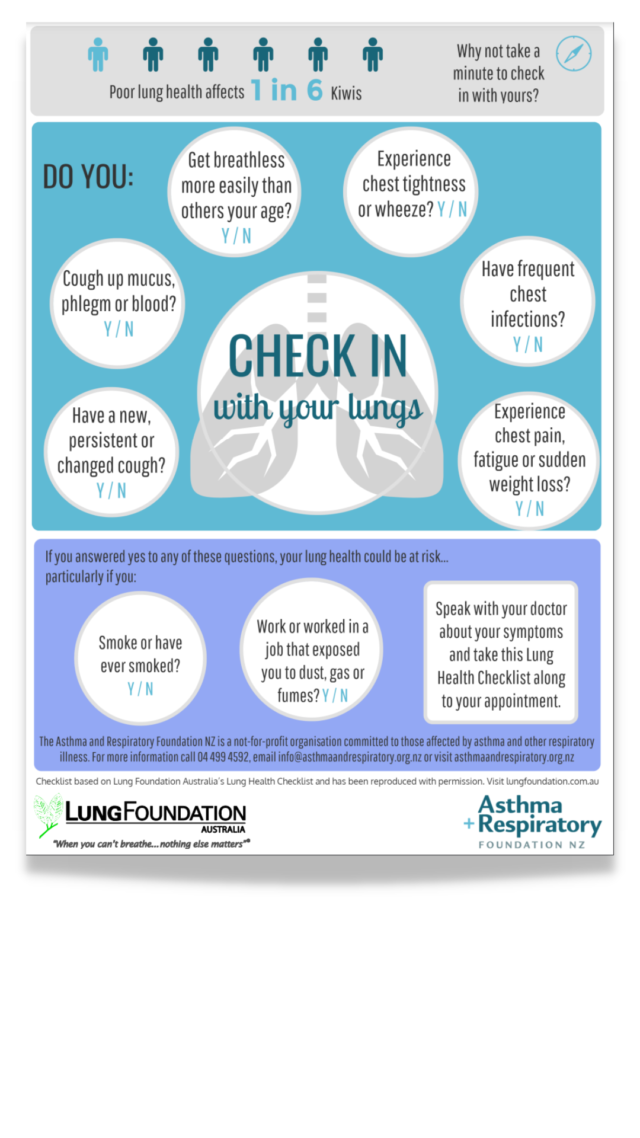 Check In With Your Lungs Cover
