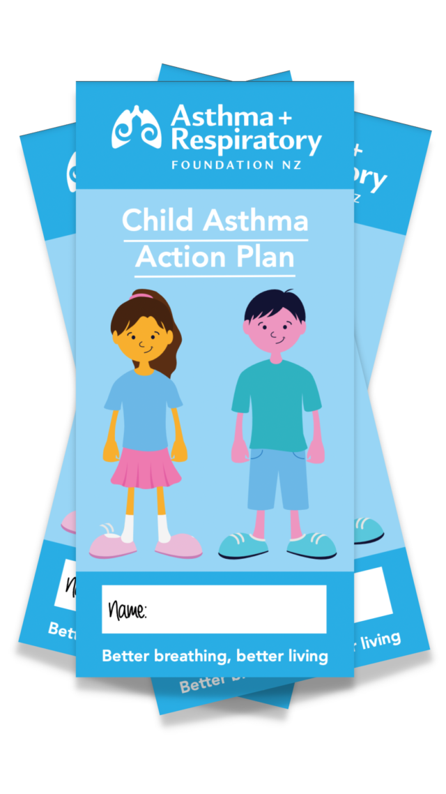 Child Asthma Action Plan Cover