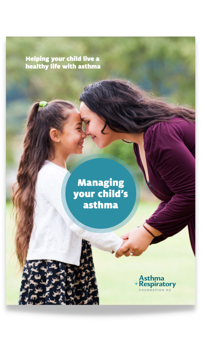 Managing Your Childs Asthma Booklet Cover
